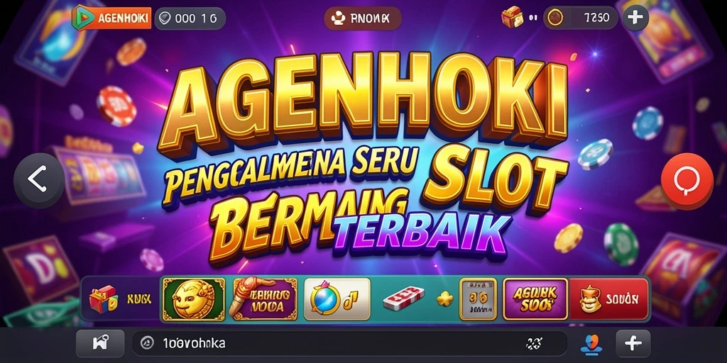 Gameplay AGENHOKI yang menghibur dan penuh warna.