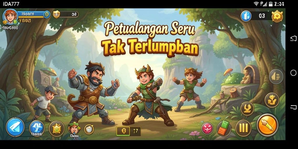 Gameplay <strong>IDA777</strong> menunjukkan petualangan seru penuh tantangan dan eksplorasi.
