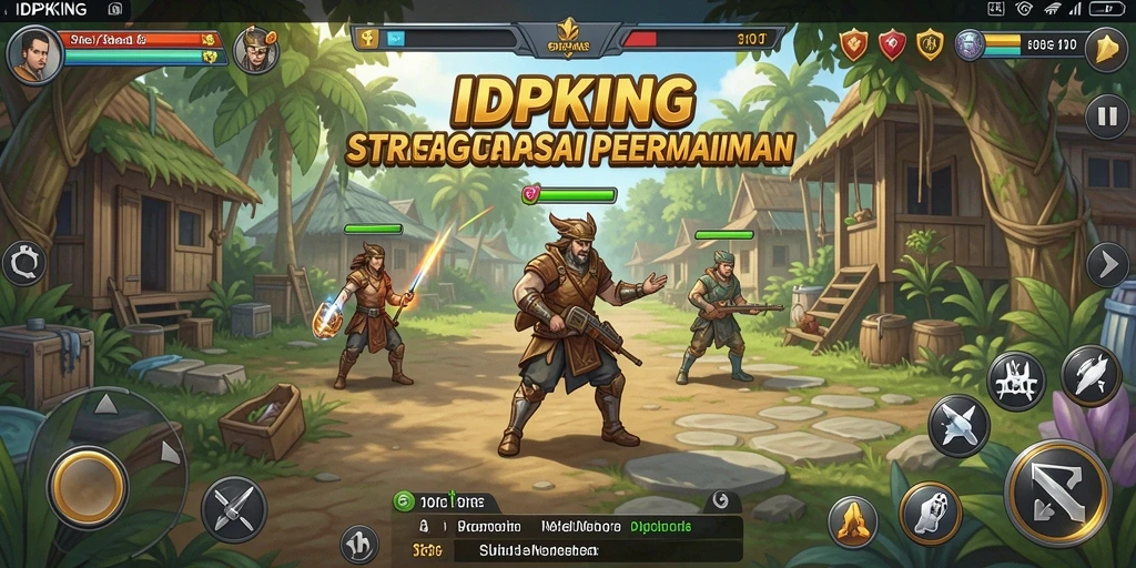 Screenshot IDPKING yang menampilkan gameplay strategi yang mendebarkan.