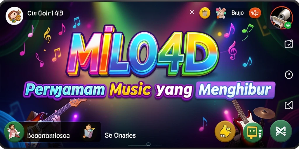 Tampilan gameplay <strong>MILO4D</strong> yang menarik dan interaktif.