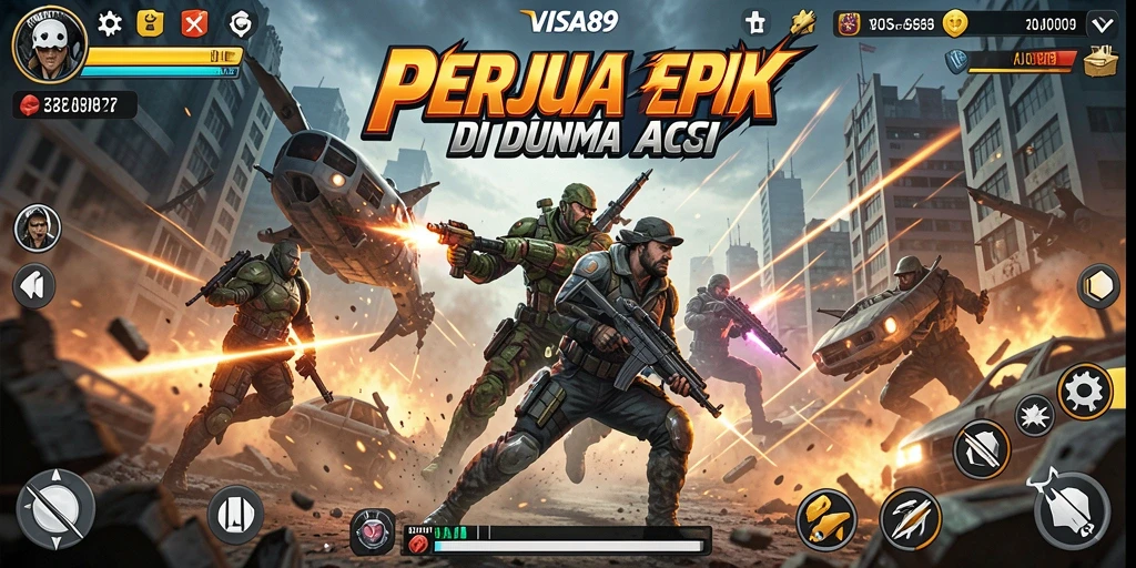 Tangkapan layar menunjukkan aksi mendebarkan dalam <strong>VISA89</strong>, dengan visual yang menakjubkan.